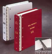 Indestructo mini max style mortgage and deed binder